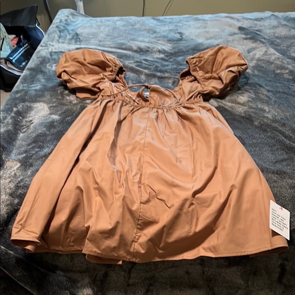 ASOS Brown Midi Dress
